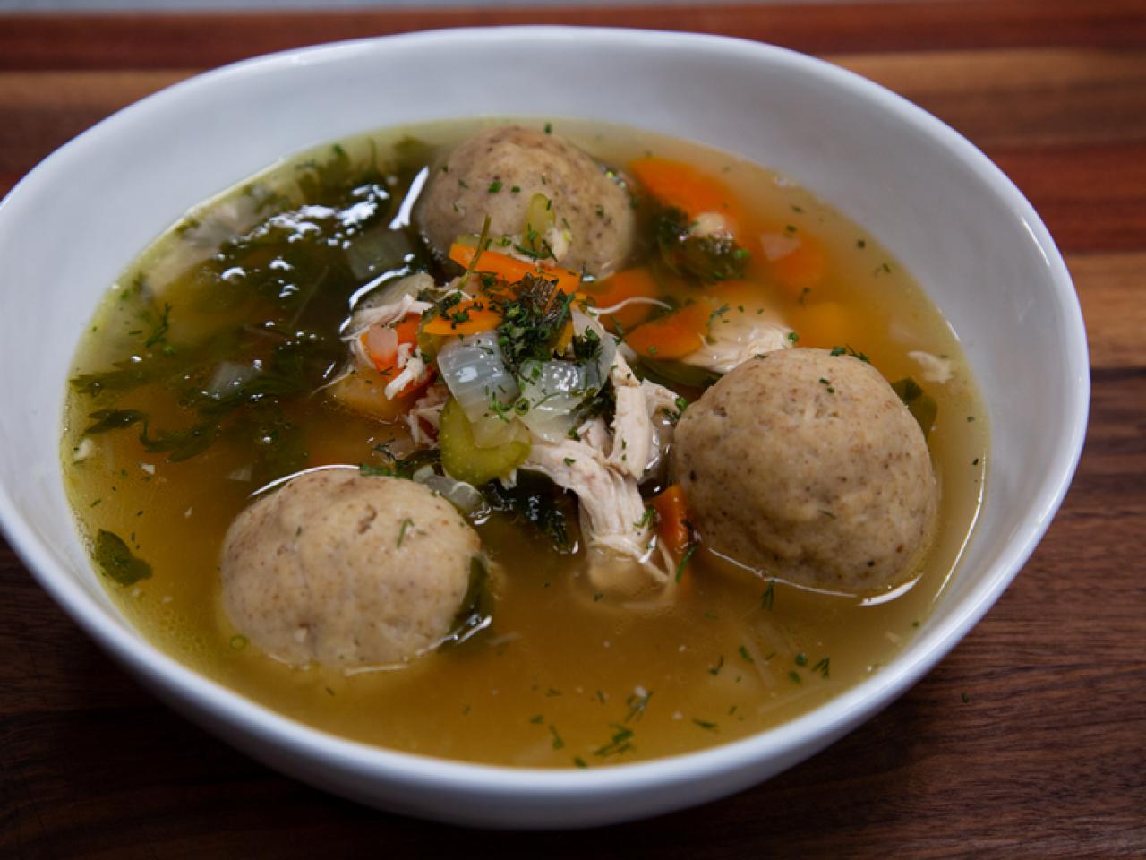 Passover Matzo Ball Soup Recipe - Andrew Zimmern