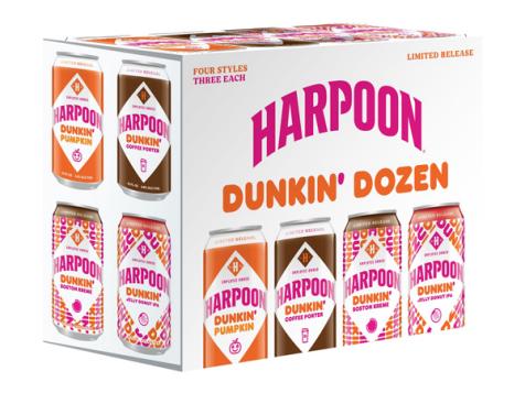 Dunkin’ and Harpoon Release New Beers Made with Actual Doughnuts