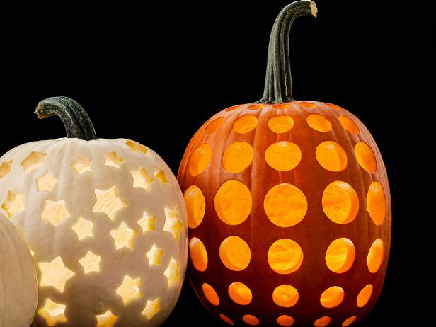How to Use Cookie Cutters to Carve a Pumpkin | FN Dish - Behind-the ...