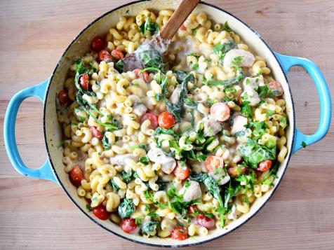 Chicken Florentine Mac and Cheese