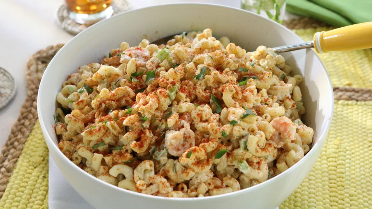 Macaroni Salad with Shrimp
