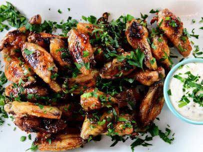 Crispy Wings with Hot Honey Sauce-image