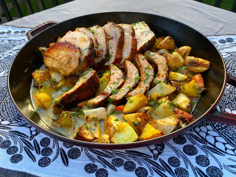 Pork Roast, as seen on Symon's Dinners Cooking In, Season 1.