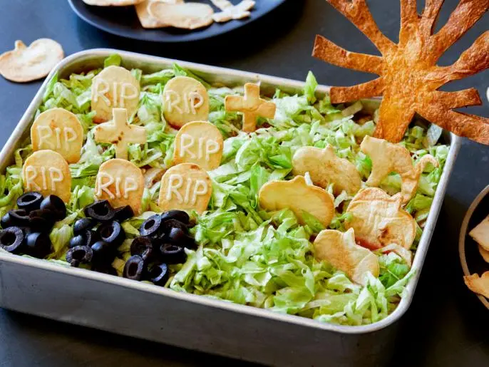 Graveyard Taco Dip