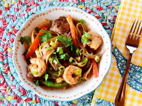 Cajun Surf and Turf Pasta