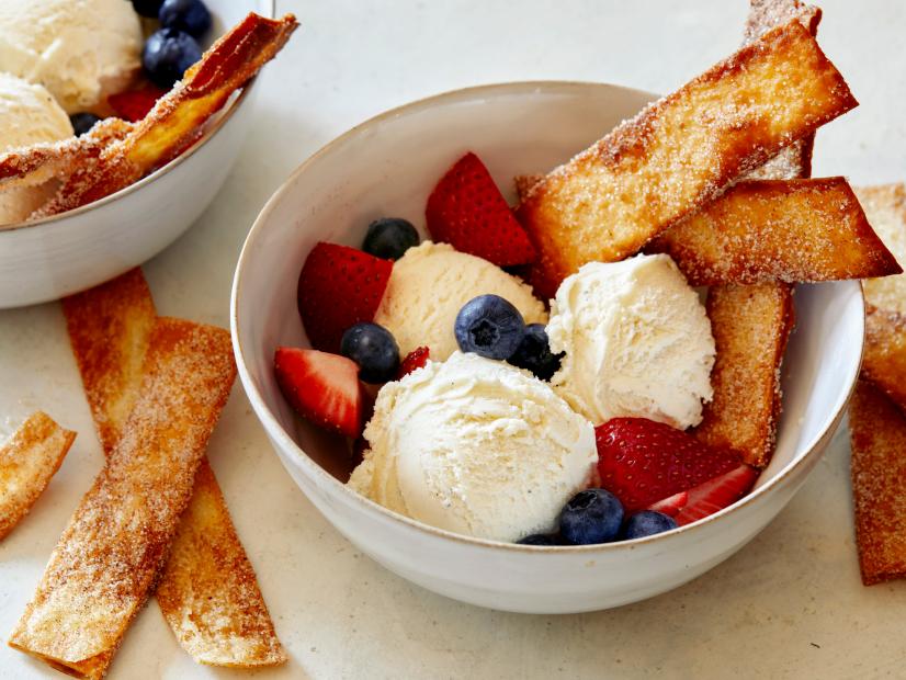 Cinnamon Sugar Crisps Bunuelos Recipe Marcela Valladolid Food Network