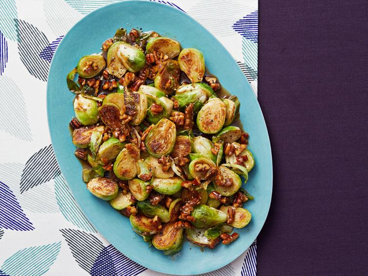 Brussels Sprouts with Toasted Pecans Recipe Food Network