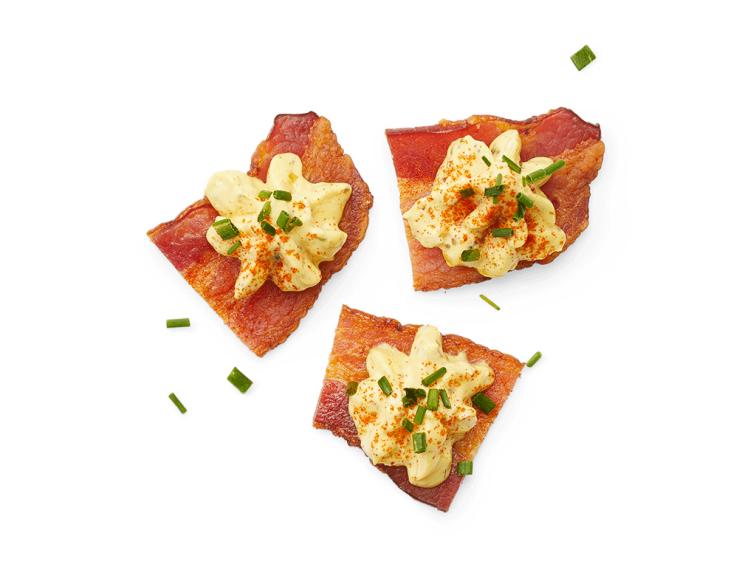 Deviled Egg Bacon Bites Recipe Food Network Kitchen Food Network