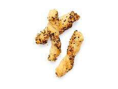 &ldquo;Puff pastry is so light and delicate, it works on all levels! It really highlights the seasonings in these breadsticks,&rdquo; says Geoffrey.