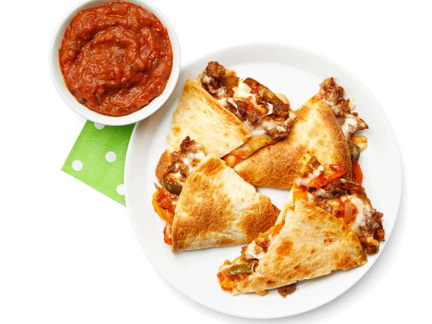 Quesadillas with Sausage and Peppers image