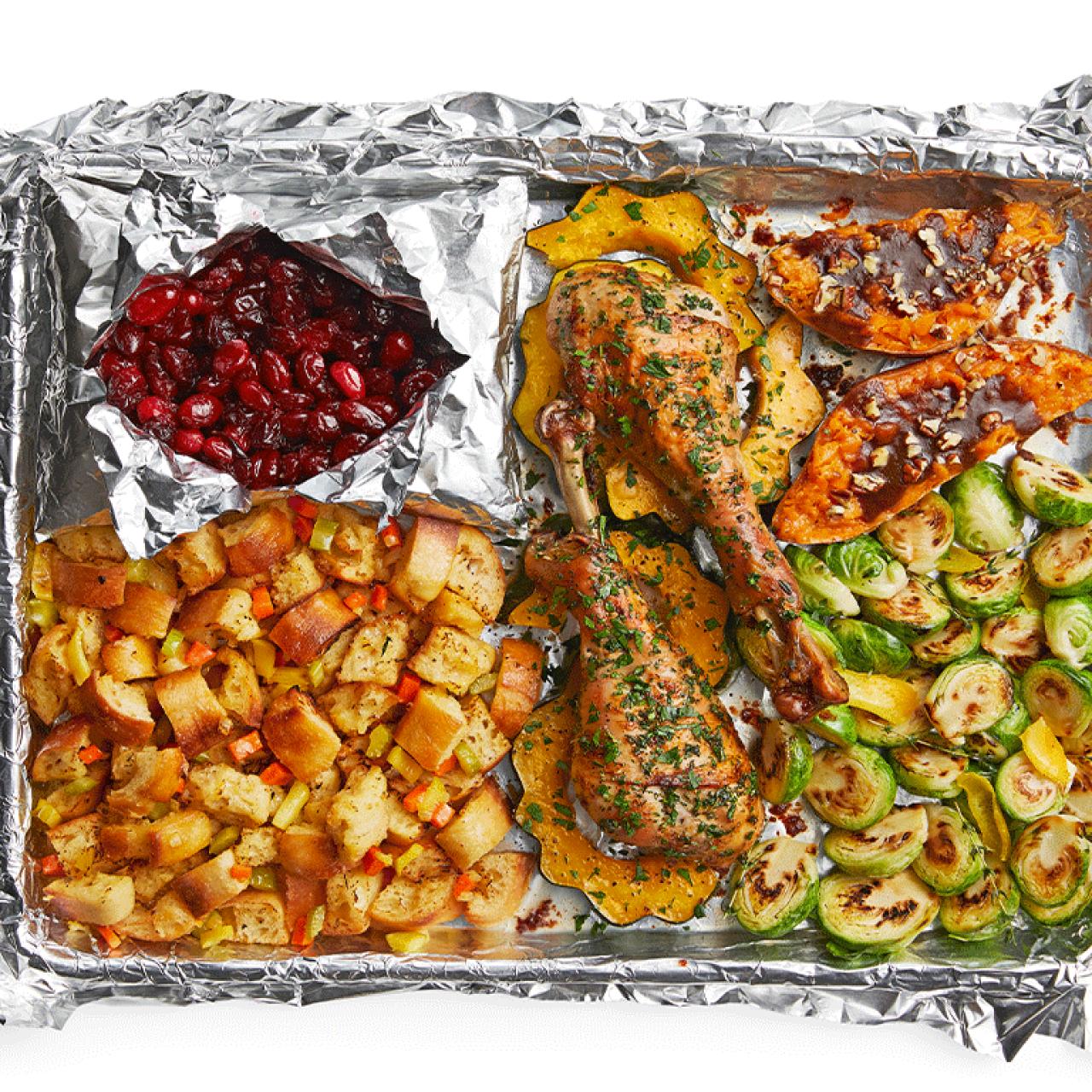 Vegan Sheet Pan Thanksgiving Dinner • It Doesn't Taste Like Chicken