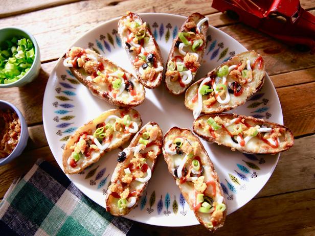 Crispy Potato Skin Scoops Recipe, Food Network Kitchen