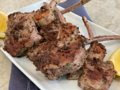 Grilled Lamb Chops with Tapenade