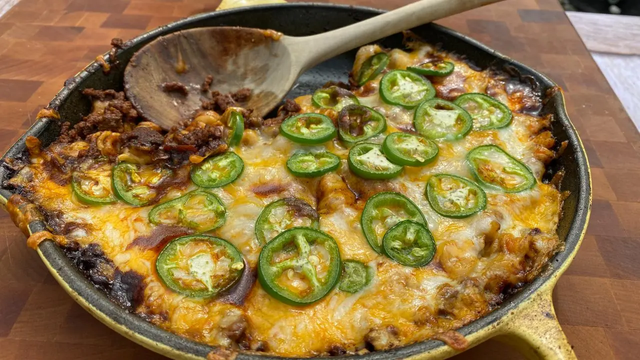 Sunny's Tex-Mex Chili Mac Skillet