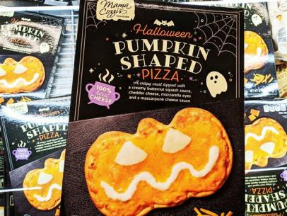 Aldi Releases Halloween Pumpkin Shaped Pizza October 7 2020 Fn Dish Behind The Scenes Food Trends And Best Recipes Food Network Food Network