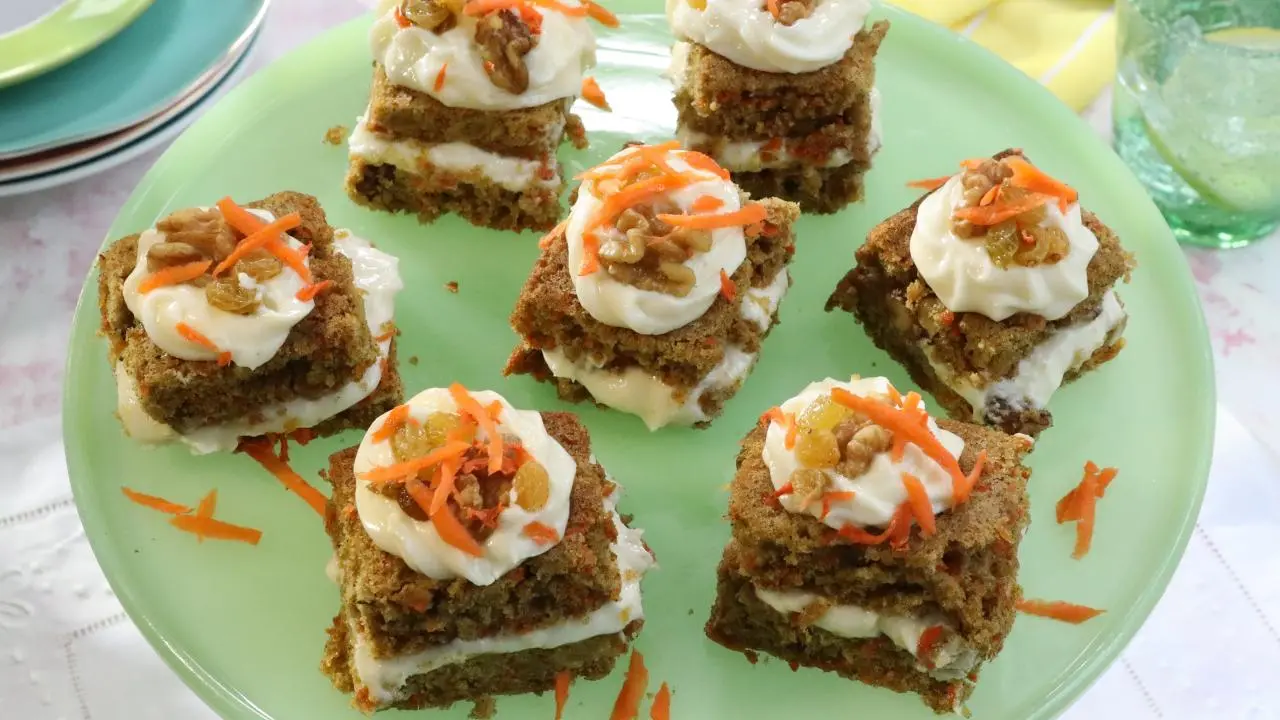 Pineapple Carrot Cake with Cream Cheese Frosting