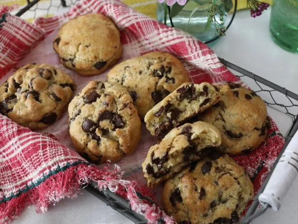 Miss Kardea Brown's Ultimate Chip Cookies - chocolate & white chocolate chips with walnuts, as seen on Delicious Miss Brown, Season 3.