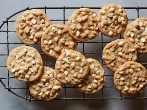 White Chocolate Chunk-Macadamia Nut Cookies.