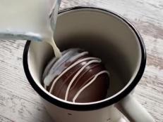 Hot chocolate bombs are a delight to watch.