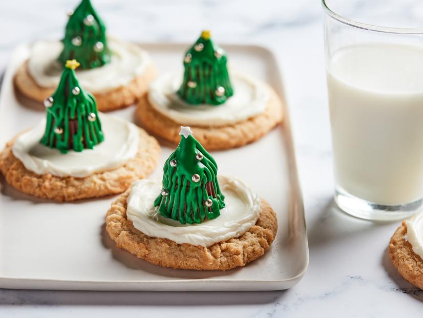 Food Network Kitchen’s Chocolate Christmas Tree Cookies.