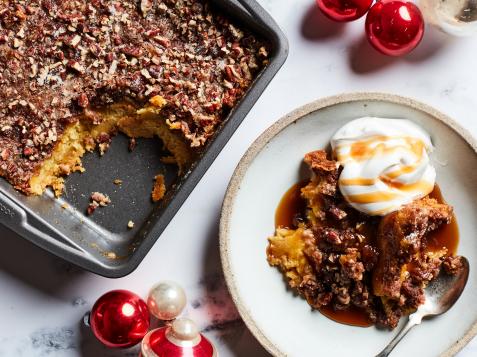 Eggnog Dump Cake