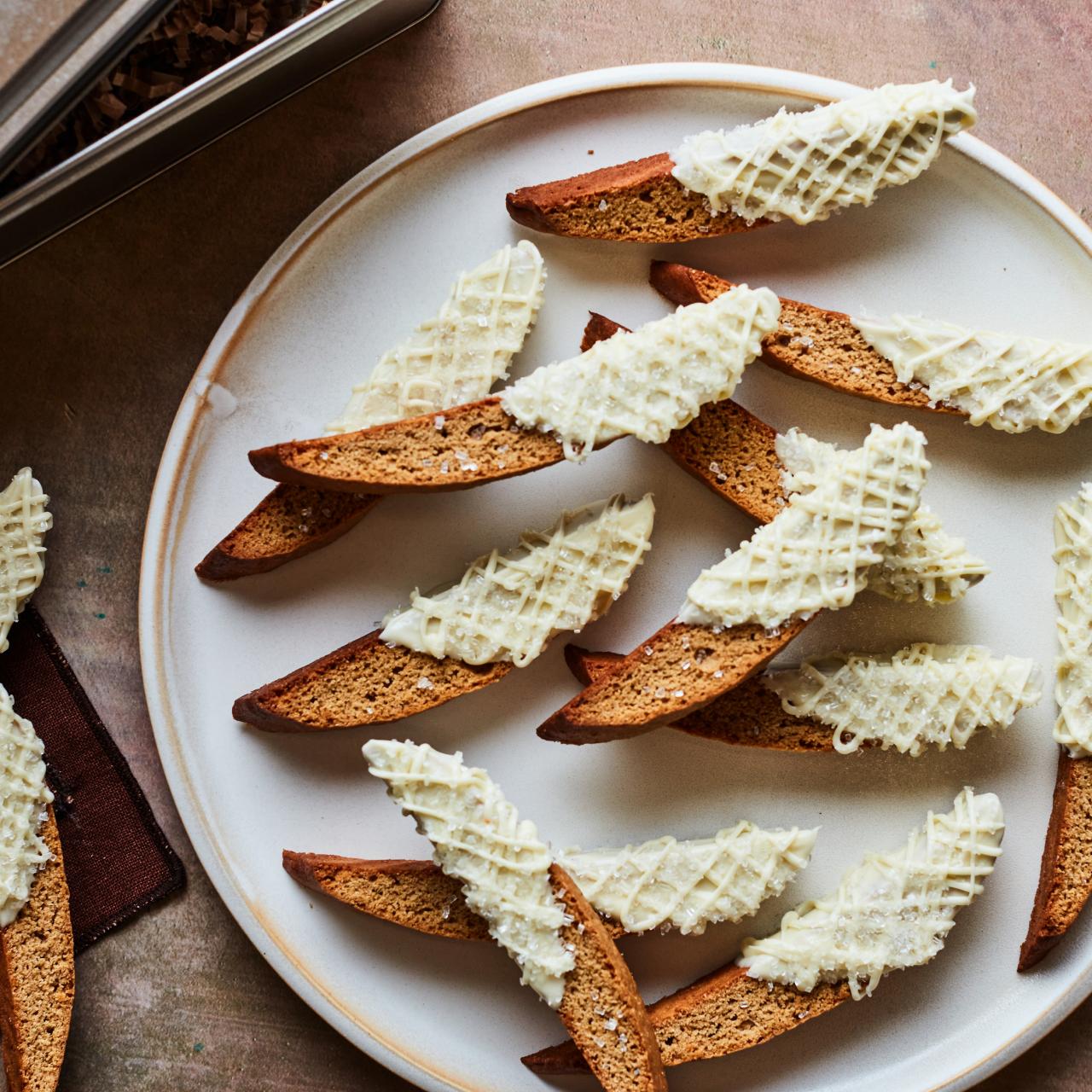 Gingerbread Biscotti - Great for Christmas Gifts!