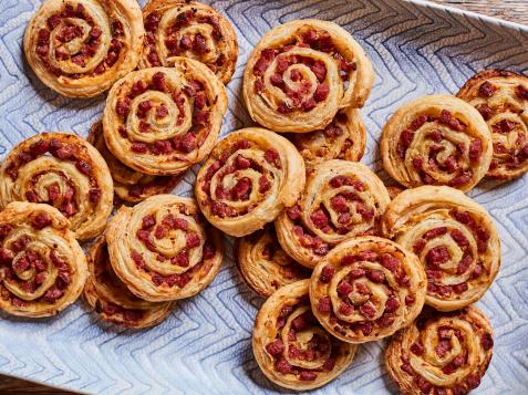 Kielbasa and Honey Mustard Pinwheels