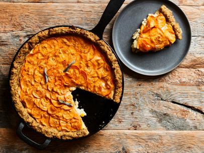 Food Network Kitchen’s Stuffing Crust Chicken Pot Pie.