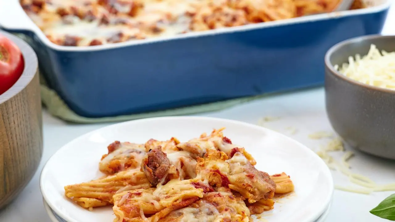 Marinara-Sausage Pasta Bake