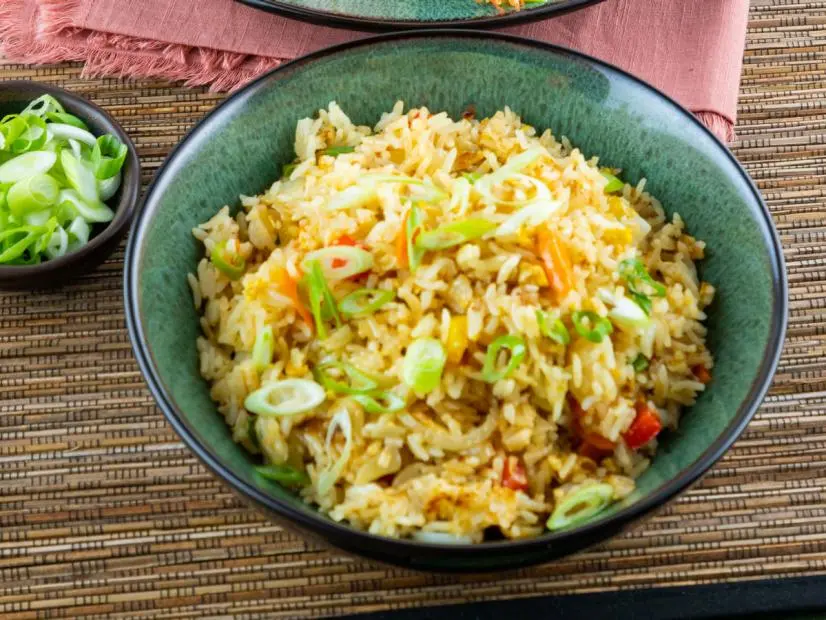 Vegetable Egg Fried Rice Recipe Jet Tila Food Network