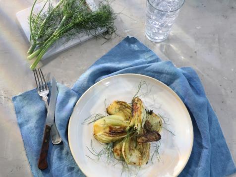 Roasted Fennel with Apple Cider Reduction
