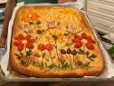 Geoffrey Zakarian makes Garden Focaccia, as seen on Food Network's The Kitchen