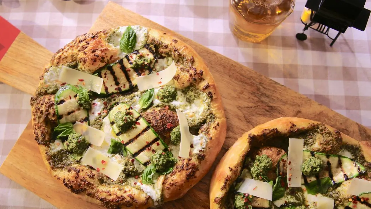 Zucchini Pizza