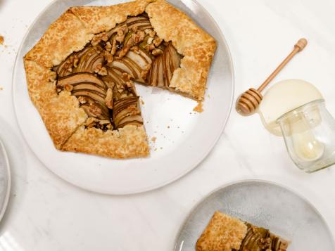 Chai Spiced Pear Galette
