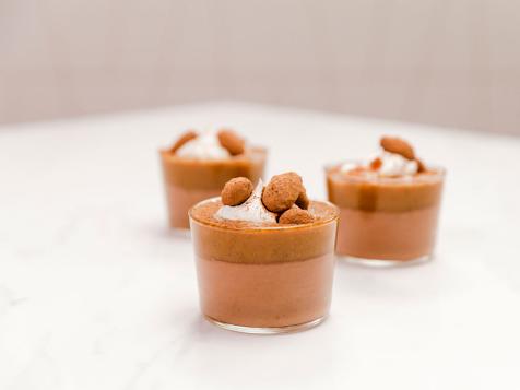Chocolate Mousse with Cajeta and Cocoa Dusted Almonds