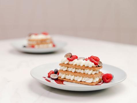 Rough Puff Napoleons with Lemon Cream and Berries
