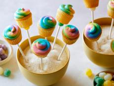 Cupcake Lollipops