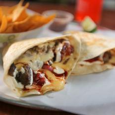 Spicy Pork Quesadilla as Served at Los Bocados in Parkland, Florida as seen on Food Network's Diners, Drive-Ins and Dives episode DV3213H.