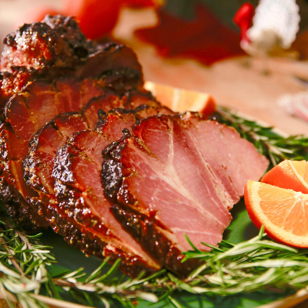 Orange Honey-Glazed Ham Recipe