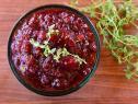 Close-up of Shortcut Cranberry Sauce ,as seen on Pioneer Woman, Special 53.