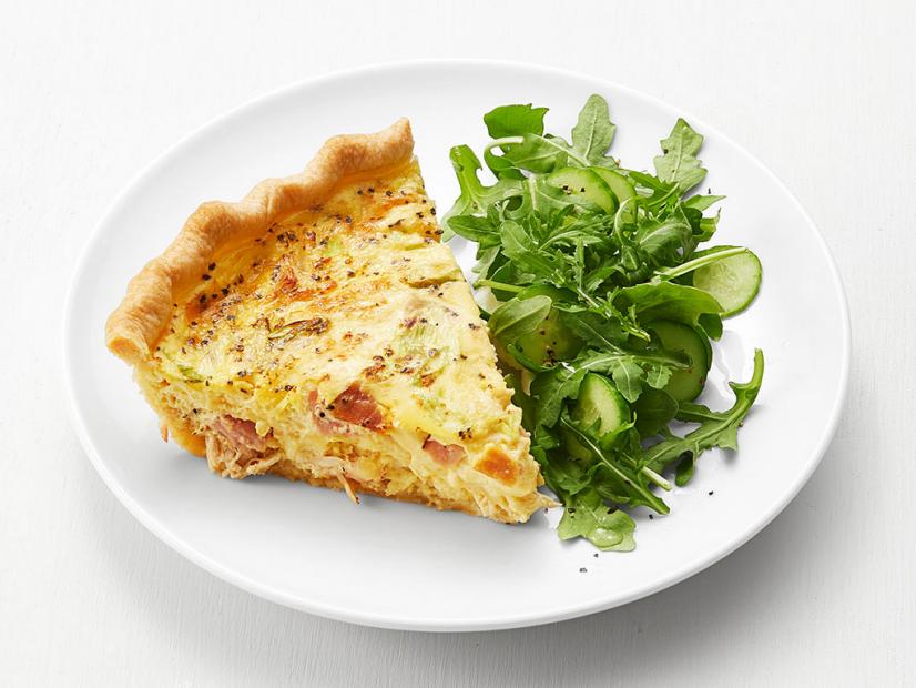 Chicken Cordon Bleu Quiche Recipe Food Network Kitchen Food Network