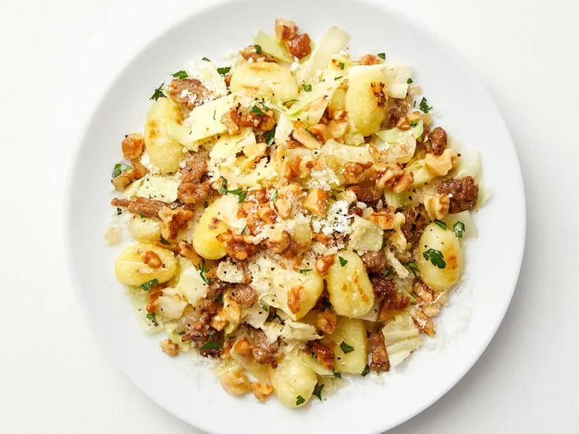 Gnocchi with Sausage and Cabbage Recipe | Food Network Kitchen | Food ...