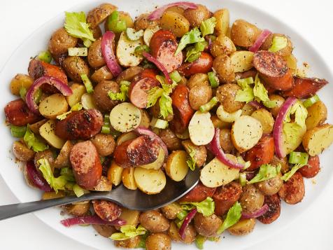 Warm Potato and Kielbasa Salad