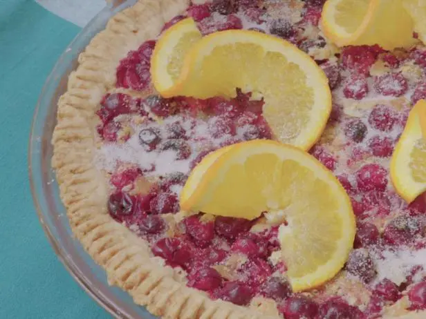 Cranberry Custard Pie Recipe | Kardea Brown | Food Network