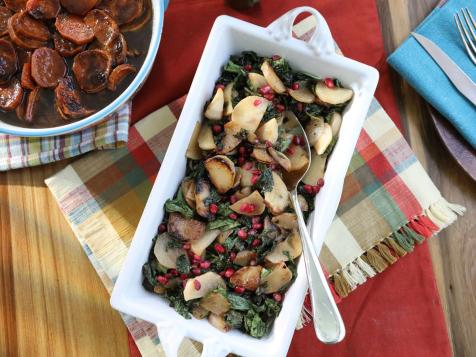Pan-Roasted Turnips with Greens