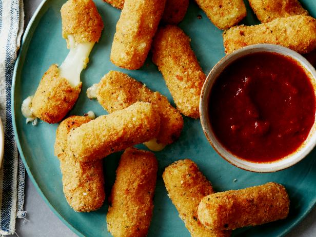 Air Fryer Ranch Mozzarella Sticks Recipe Food Network Kitchen Food Network