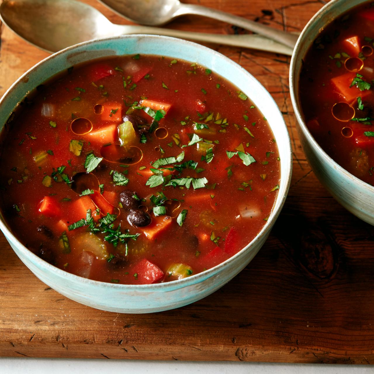 Easy Winter Vegetable Soup Recipe - Larder Love