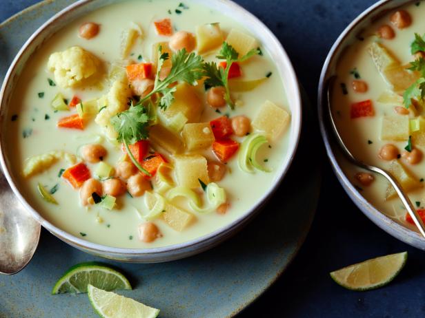 Vegan Curried Vegetable Chowder image