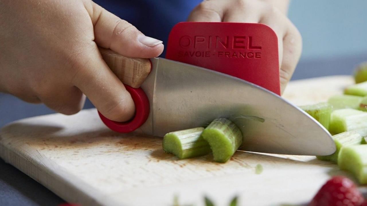 Opinel Le Petit Chef Children's Y Peeler with Finger Guard
