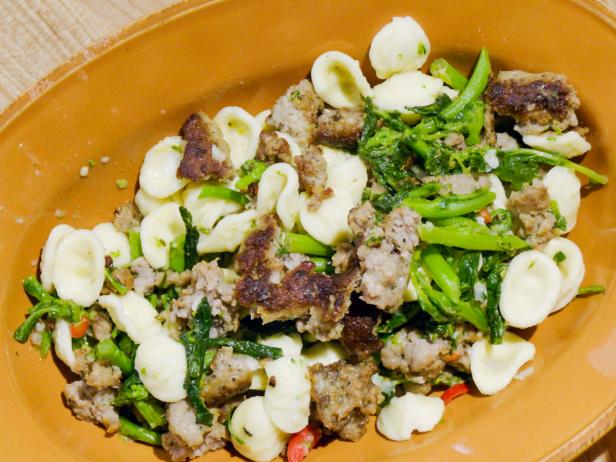 Orecchiette with Broccoli Rabe, Chilies and Lemon Recipe | Rachael Ray ...